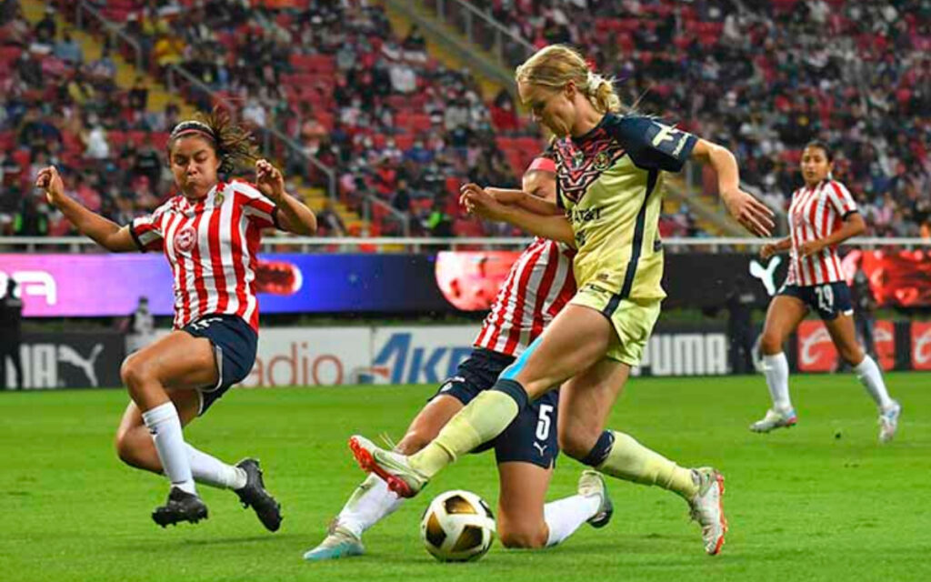América Femenil domina a Chivas y ya está en la semifinal de la Liga MX