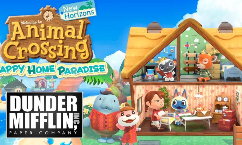 Animal Crossing Player's The Office Design recrea un conjunto icónico