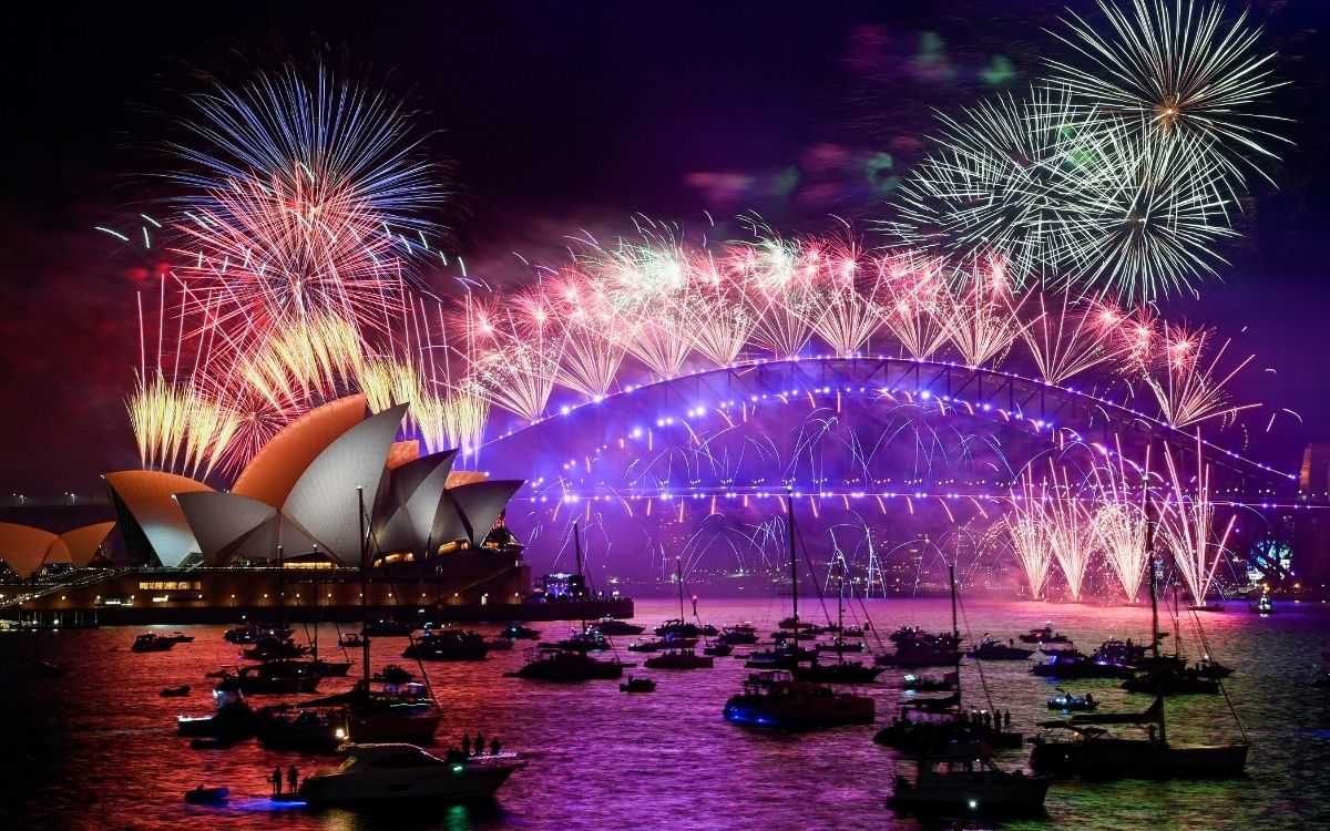 Así celebra Sídney el año nuevo 2022 | Galería y video