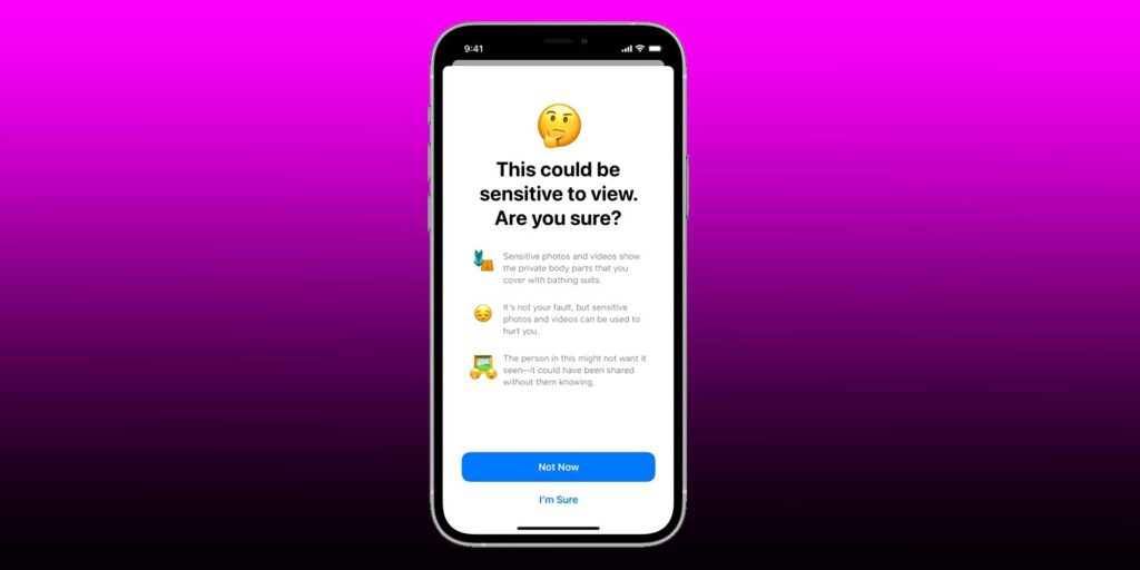 Así es como Apple protege a los usuarios jóvenes de recibir contenido explícito