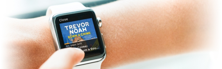 Audible lleva su biblioteca de audiolibros al Apple Watch