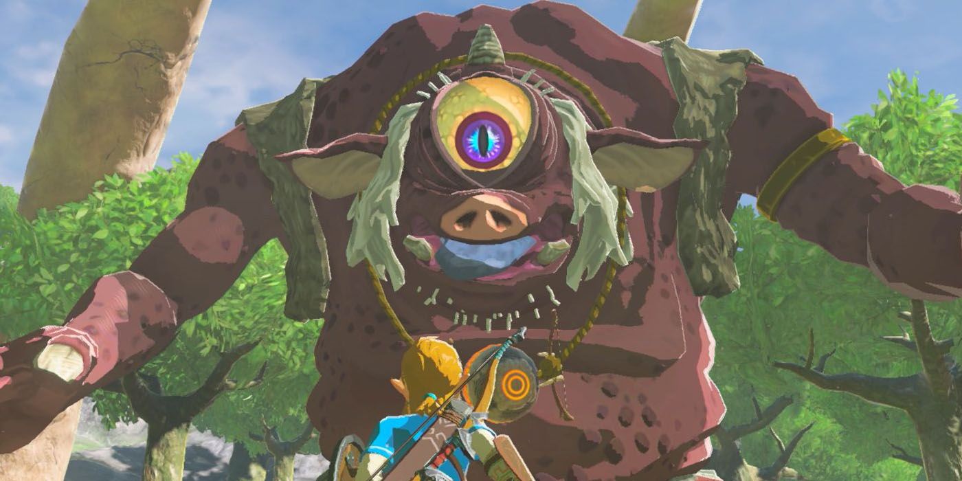 BOTW Hinox frustra un ataque estratégico con una fuerza bruta inesperada