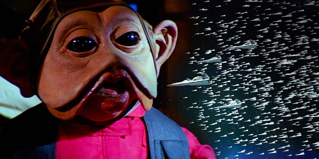 Batalla de Endor con 25.000 destructores estelares imaginada en un video de Star Wars