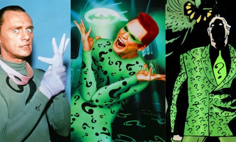 Batman: los mejores acertijos de los cómics, programas y películas de Riddler