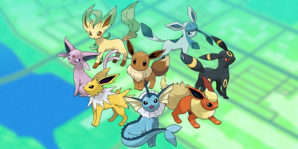 Cada Evolución de Eevee en Pokémon BDSP (y cómo conseguirlas)