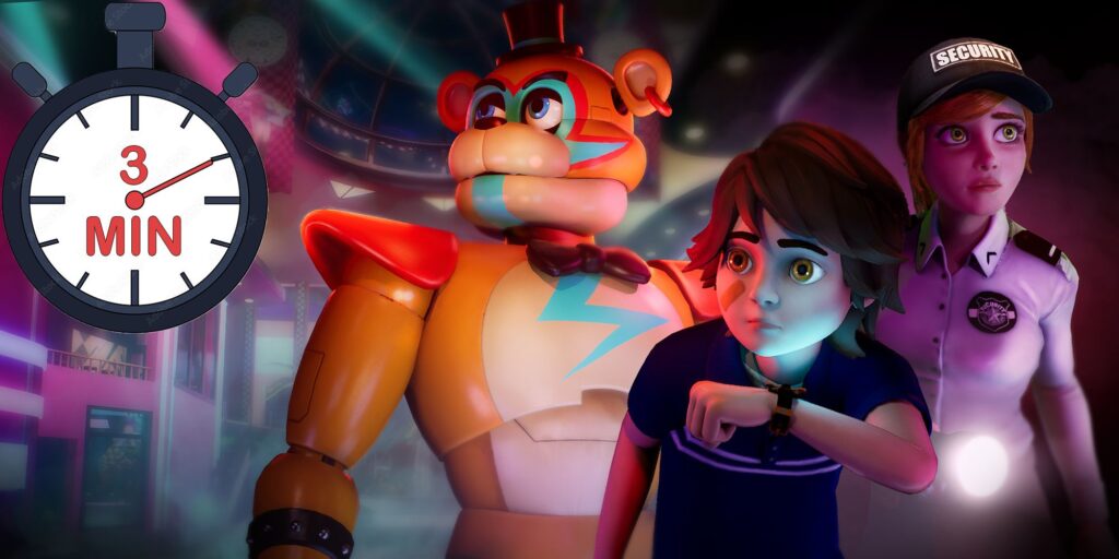 Cinco noches en Freddy's Security Breach Beat en tres minutos