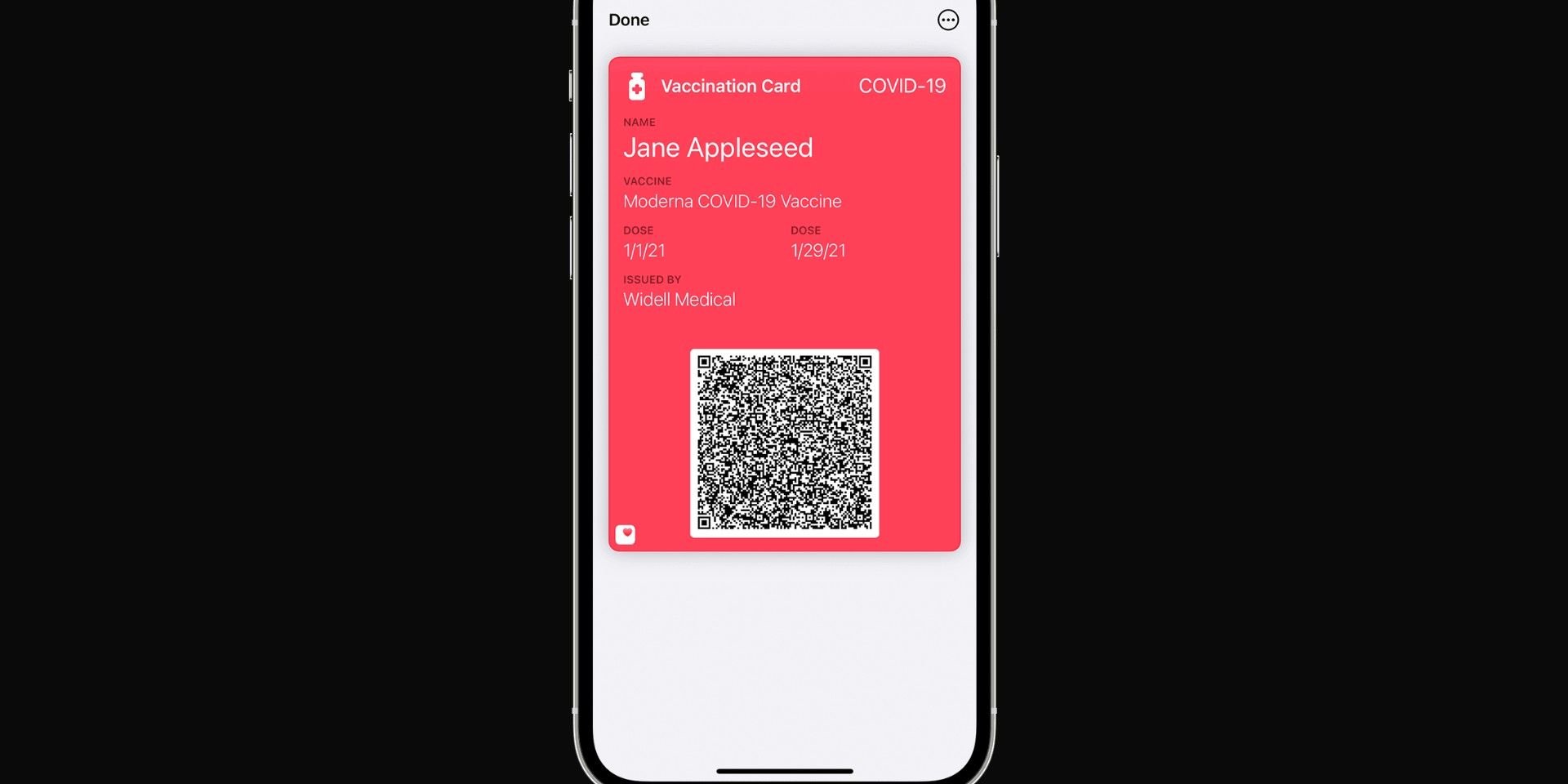 Cómo almacenar los detalles de la vacuna COVID-19 en la billetera de Apple de un iPhone