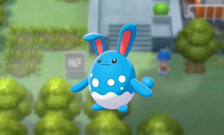 Cómo conseguir Azumarill en Pokémon BDSP