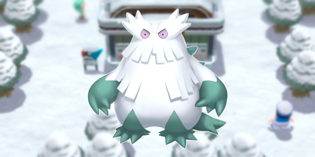 Cómo encontrar (y atrapar) Abomasnow en Pokémon BDSP