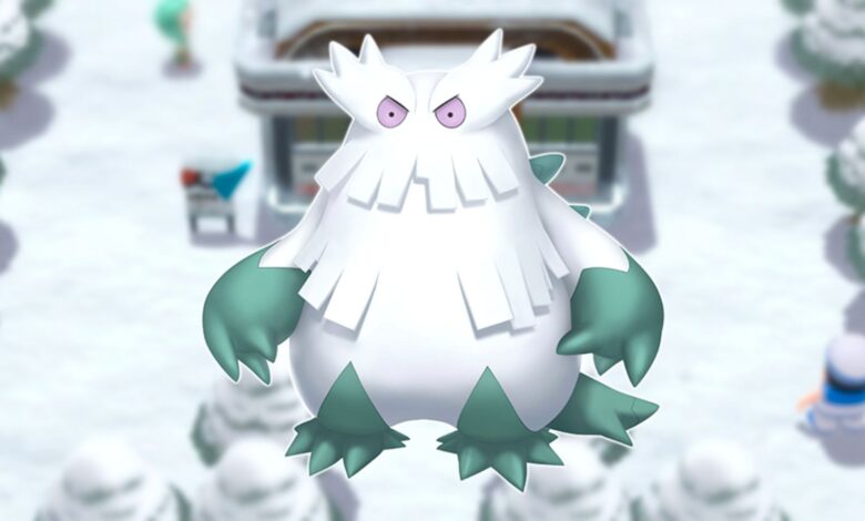 Cómo encontrar (y atrapar) Abomasnow en Pokémon BDSP