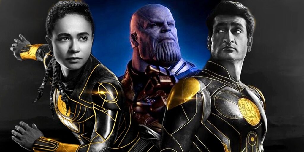 Cómo le iría a cada eterno en una pelea contra Thanos