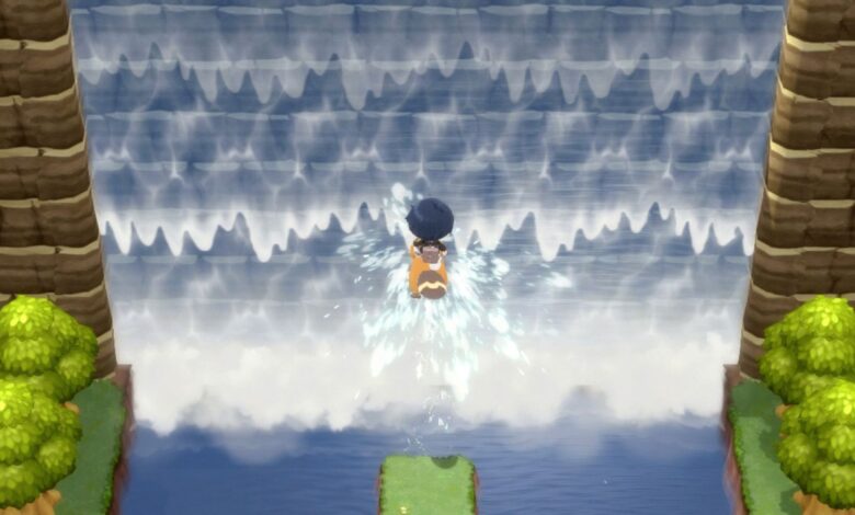 Cómo obtener una cascada en Pokémon BDSP