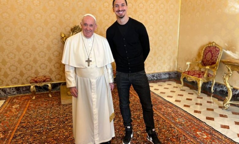 "Confiesa" Zlatan Ibrahimovic todos sus pecados con El Papa | Tuit