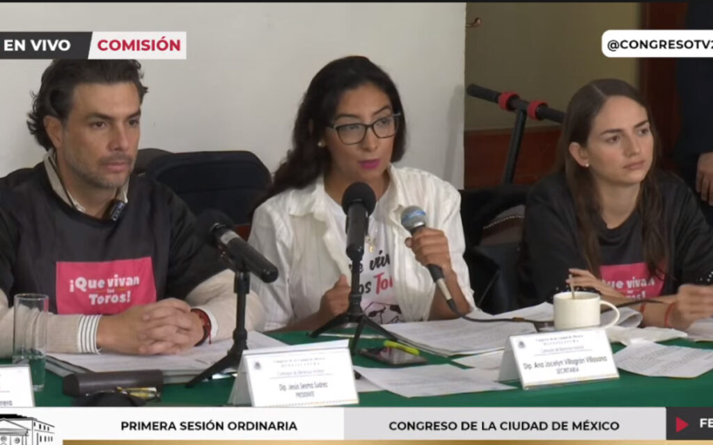 Congreso de CDMX aprueba en comisión reforma que prohíbe corridas de toros