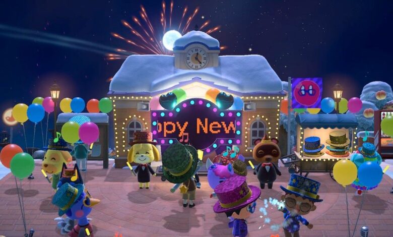 Cuando comienza la cuenta regresiva de año nuevo de Animal Crossing