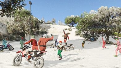 Cuando empieza a nevar en GTA Online