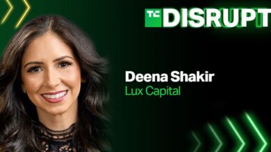 Deena Shakir de Lux Capital está ayudando a juzgar a Startup Battlefield en Disrupt de este año