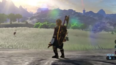 El adorno navideño Breath Of The Wild pone todo Hyrule en el árbol