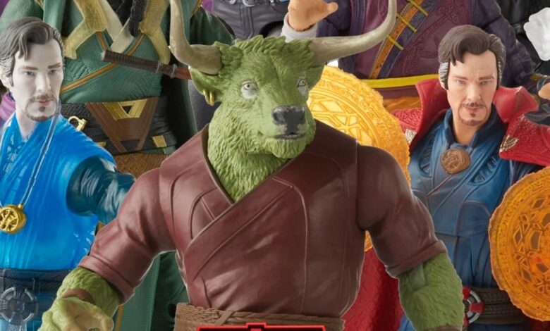 El aprendiz de minotauro de Doctor Strange revelado en Multiverse of Madness Toys