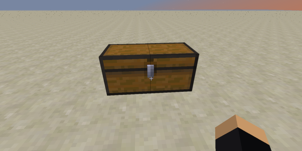 El cofre casero detallado de Minecraft Fan transporta a los espectadores al juego