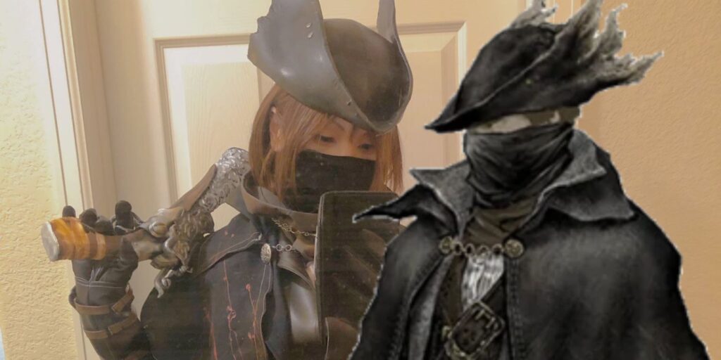 El cosplay de Bloodborne Hunter incluye una cuchilla de sierra funcional
