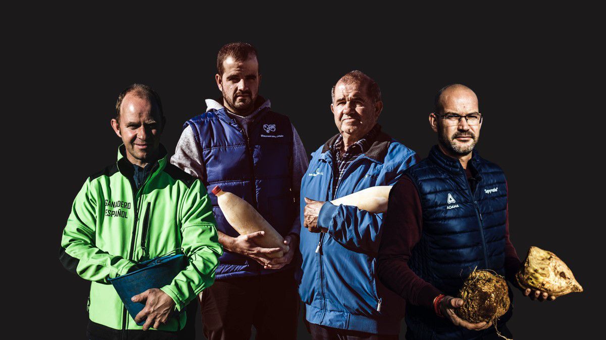 El día a día de cuatro agricultores y ganaderos