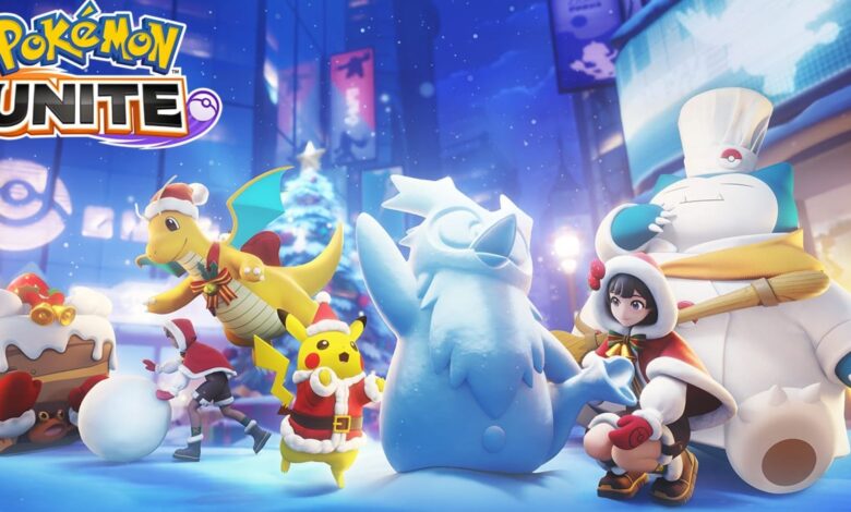 El evento de invierno de Pokémon Unite agregará Frosty Map y Dragonite
