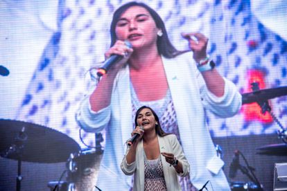 Izkia Siches, jefa de campaña de Gabriel Boric, presidente electo de Chile, durante un evento en Santiago de Chile, el pasado 16 de diciembre.