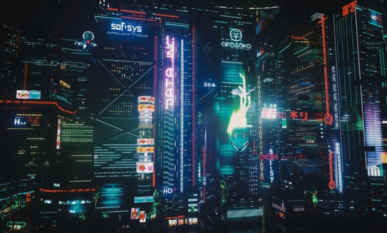 El jugador creativo de Fortnite reconstruye la ciudad nocturna de Cyberpunk 2077