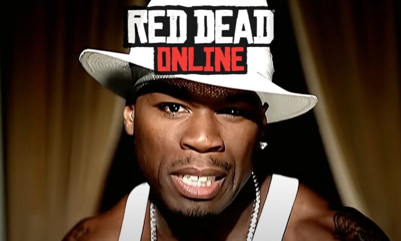 El jugador de Red Dead Online recrea al rapero 50 Cent en el juego