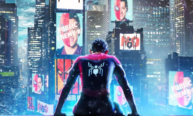 El póster internacional de Spider-Man: No Way Home muestra a Peter Parker en Snowy NYC