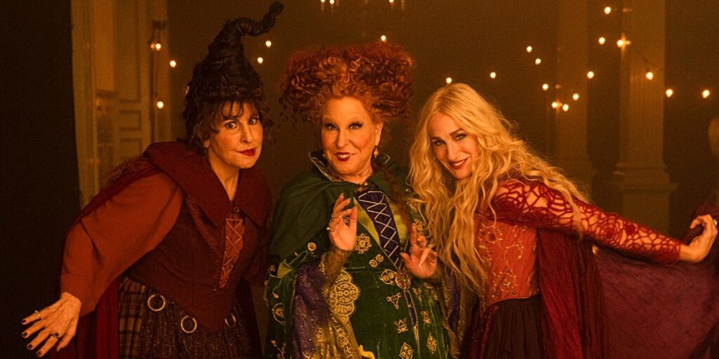 El primer video de Hocus Pocus 2 revela a las hermanas Sanderson en la actualidad