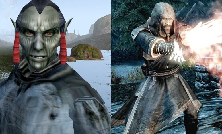 El sistema de hechizos de Morrowind supera al de Skyrim (y otros juegos de Elder Scrolls)