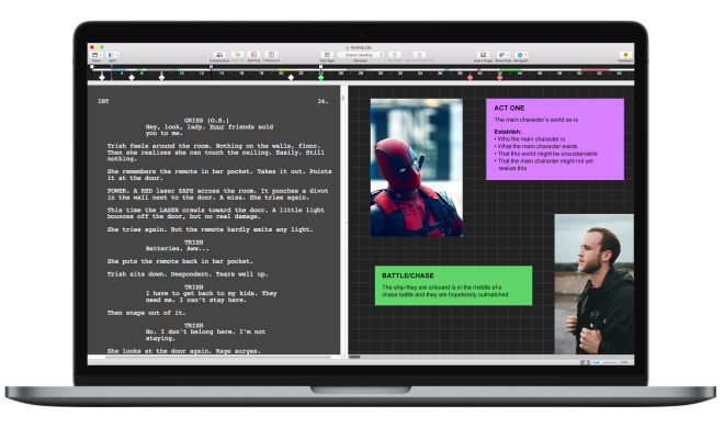 El software de escritura de guiones Final Draft pasa a 11