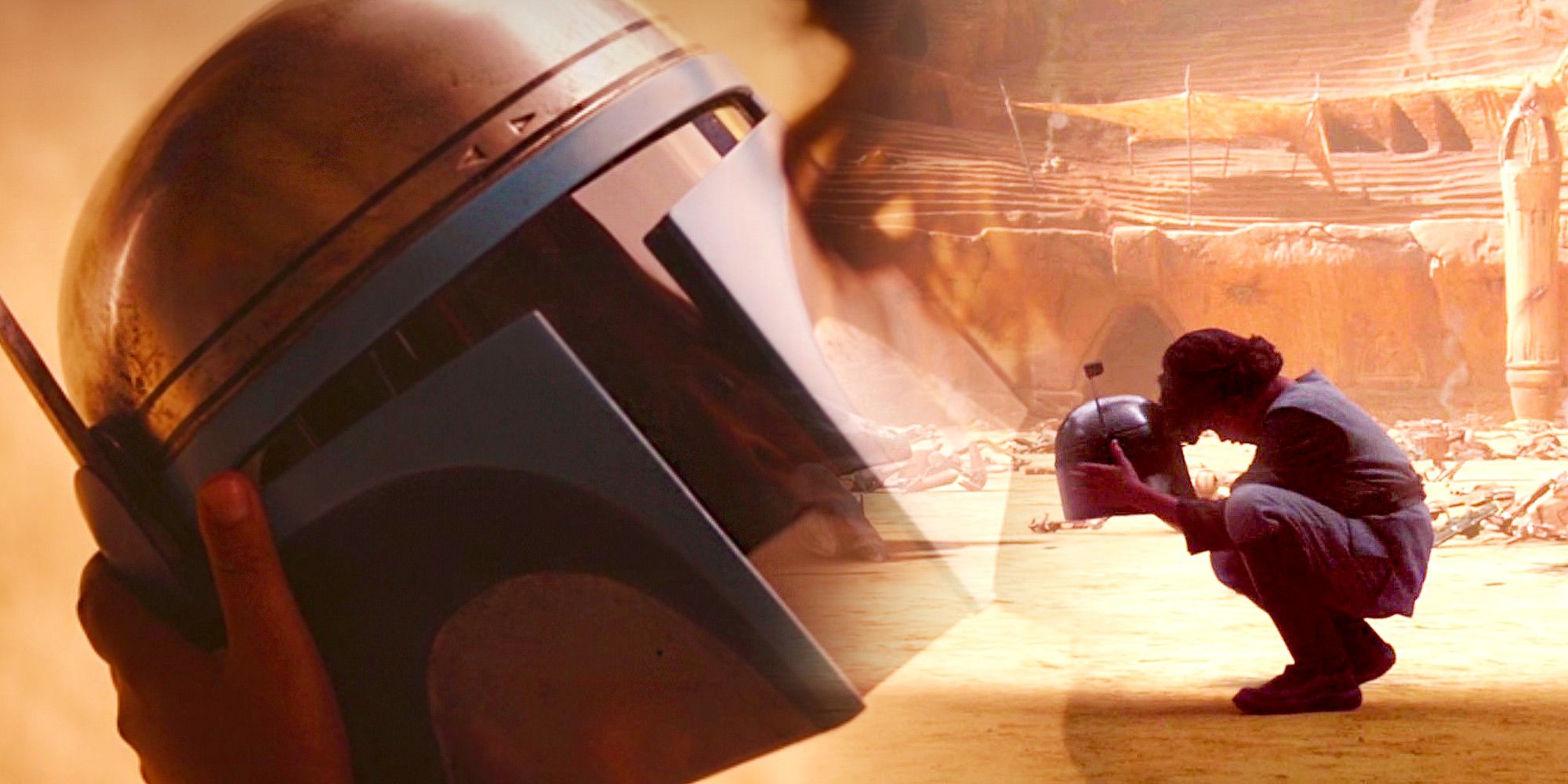 El video muestra cómo el libro de Boba Fett volvió a disparar una escena del ataque de los clones