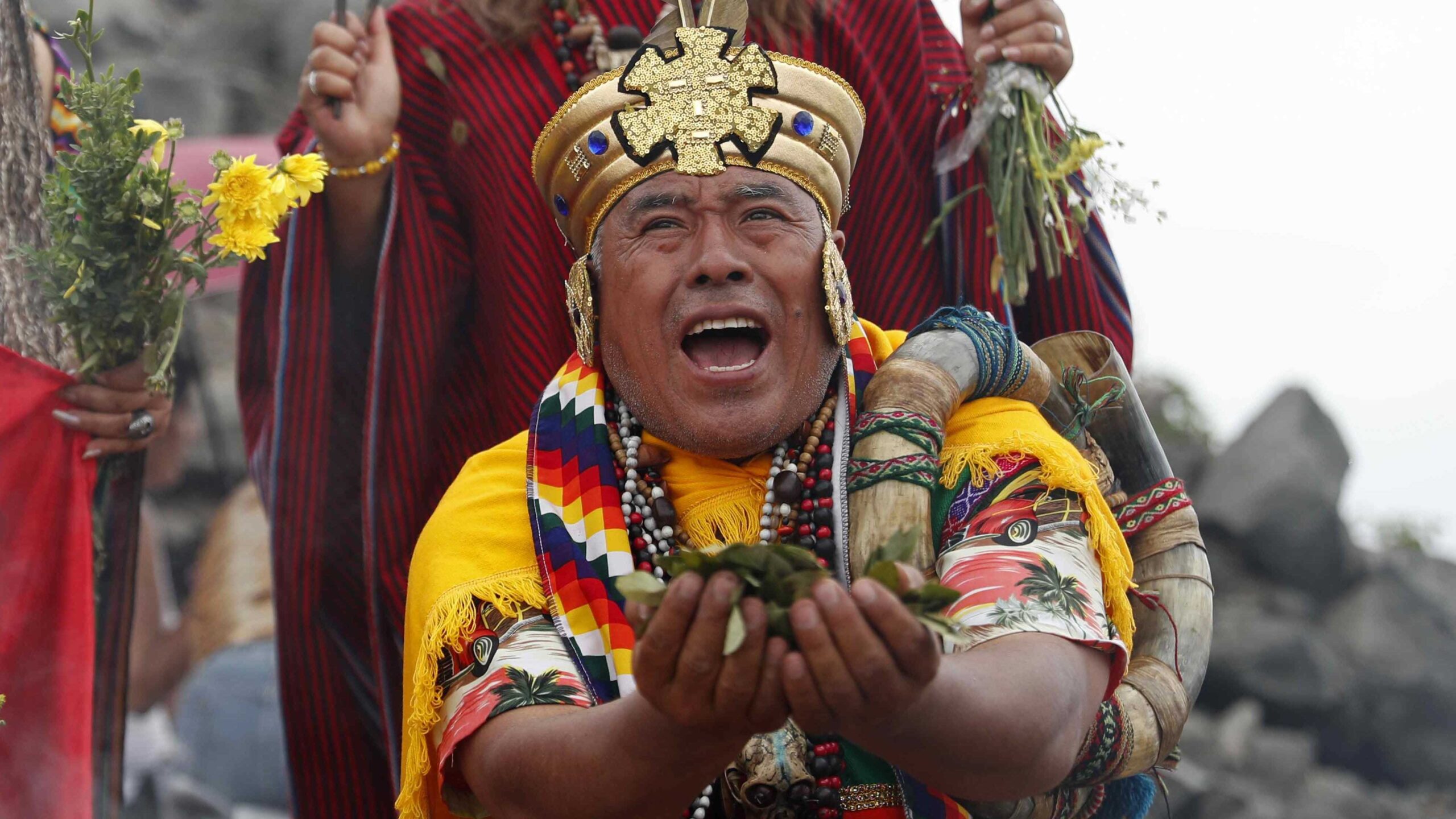 En video: brujos hacen ofrenda y piden por el fin de la pandemia en 2022