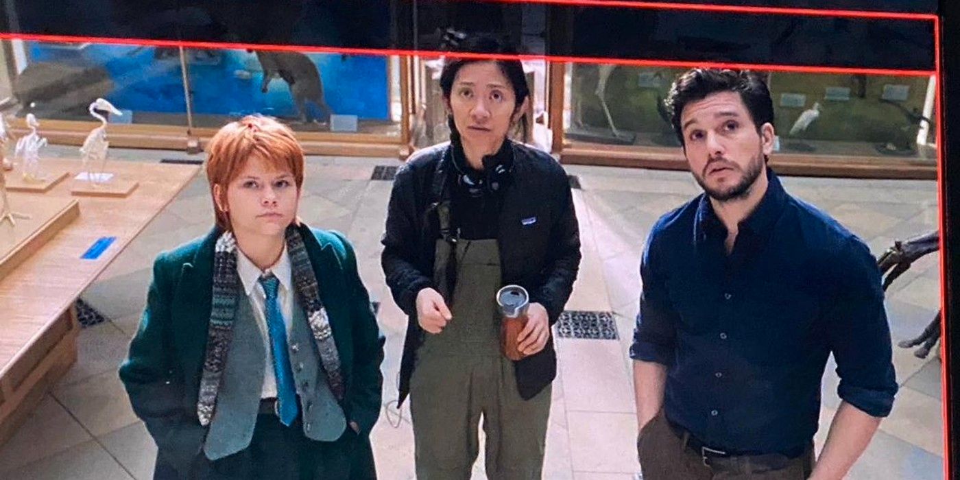 Eternals Star comparte imágenes de BTS de la escena eliminada de Kit Harington