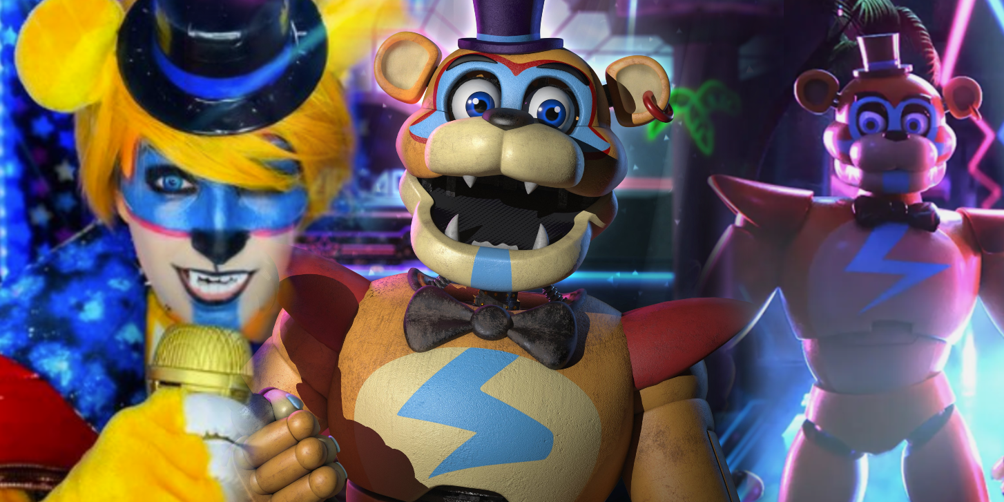 FNAF: Los disfraces de seguridad le dan vida a Glamrock Freddy y Bonnie