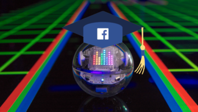 Facebook envía robots Sphero para que las aulas puedan aplicar la educación en codificación