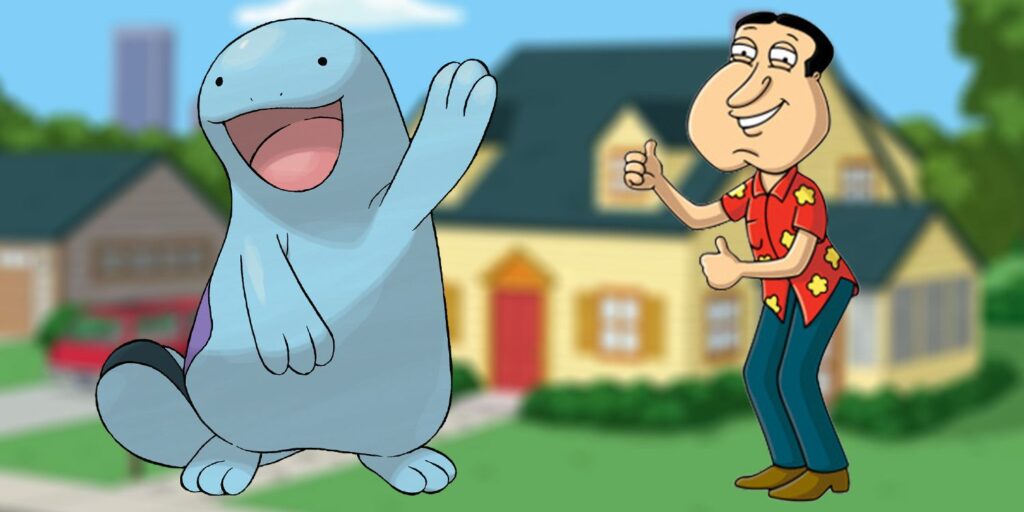 Fan de Pokémon reimagina a Quagsire como el maldito padre de familia Quagmire