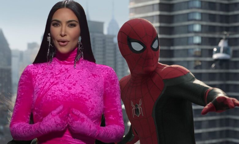 Fans de Spider-Man critican a Kim Kardashian por estropear No Way Home