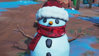 Fortnite: dónde embestir a un muñeco de nieve con un vehículo (Winterfest 2021)