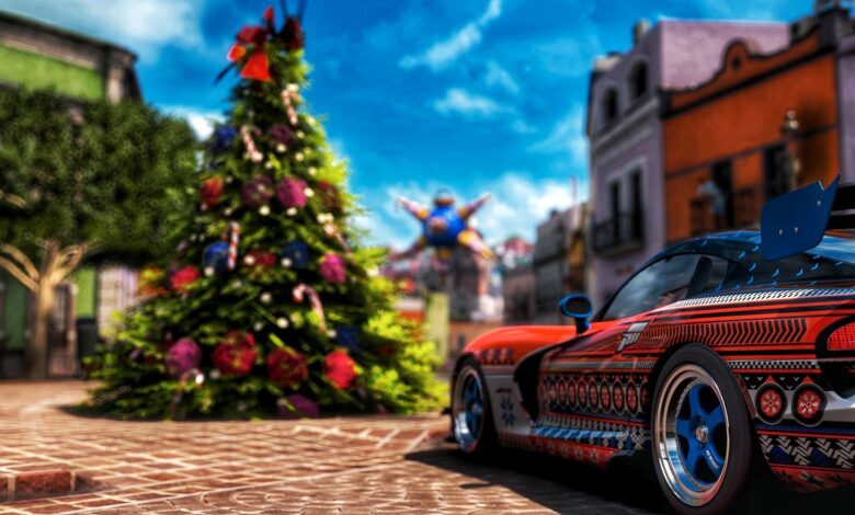 Forza Horizon 5: Ubicación del árbol navideño gigante (y recompensas)