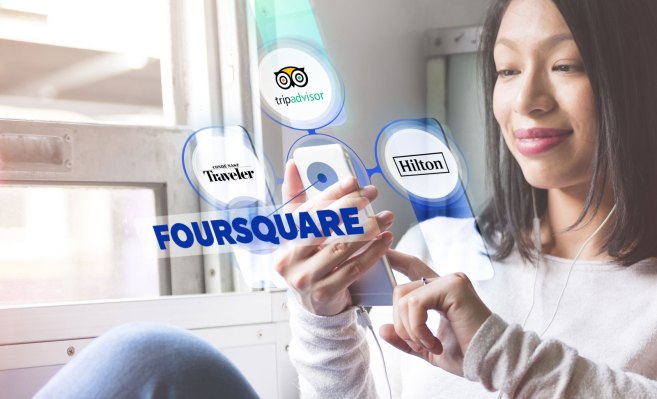 Foursquare se asocia con TripAdvisor