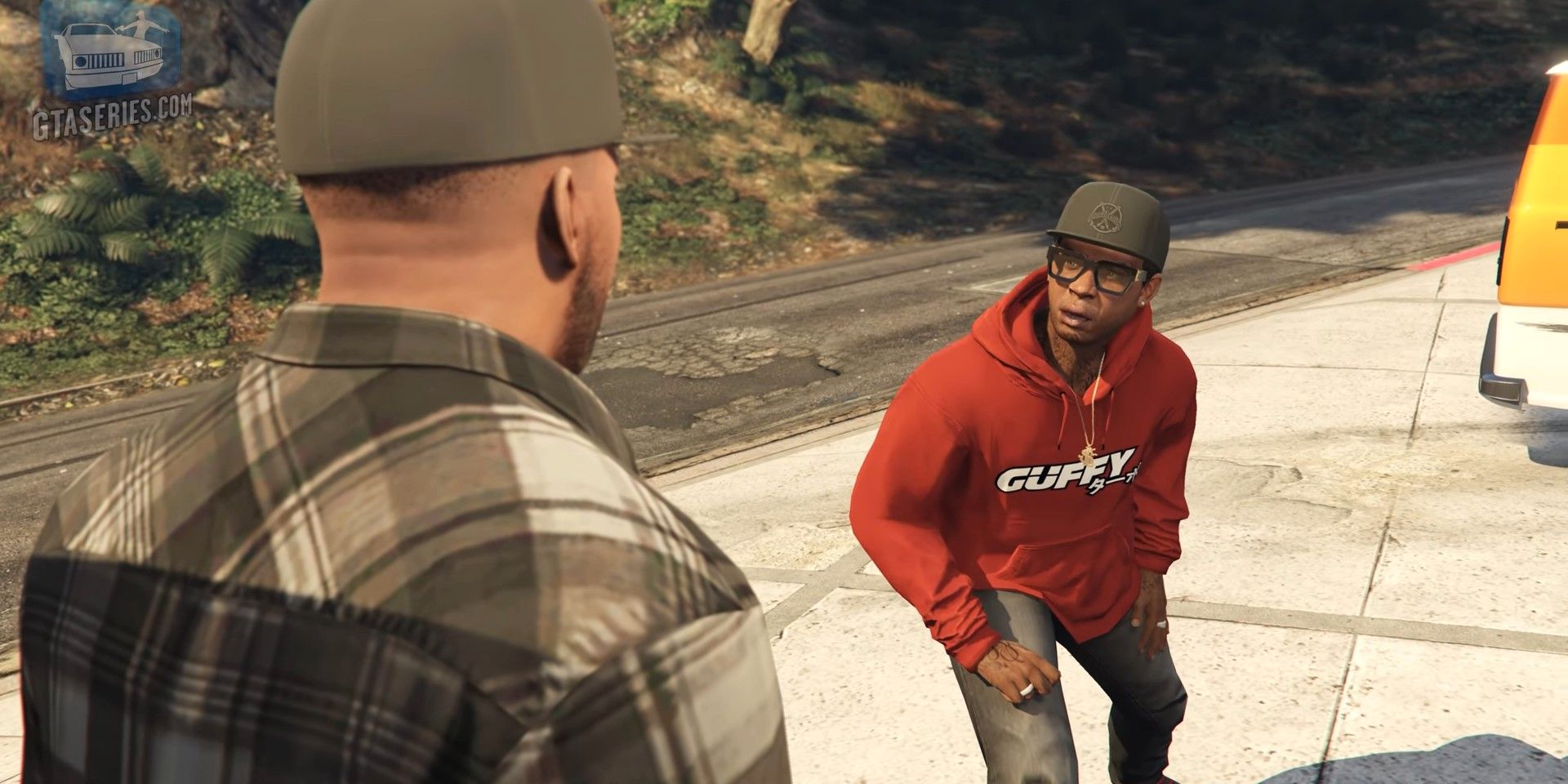 Franklin de GTA 5 asado por Lamar nuevamente en la nueva actualización de GTA Online