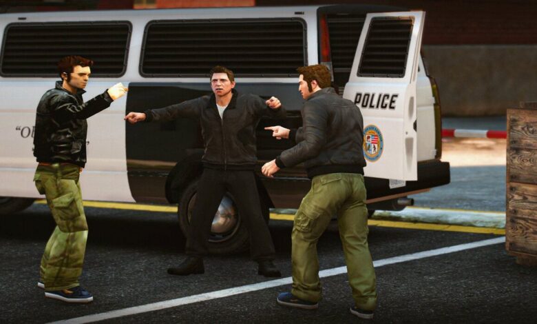 GTA Modder recrea el meme señalador de Spider-Man en GTA 5