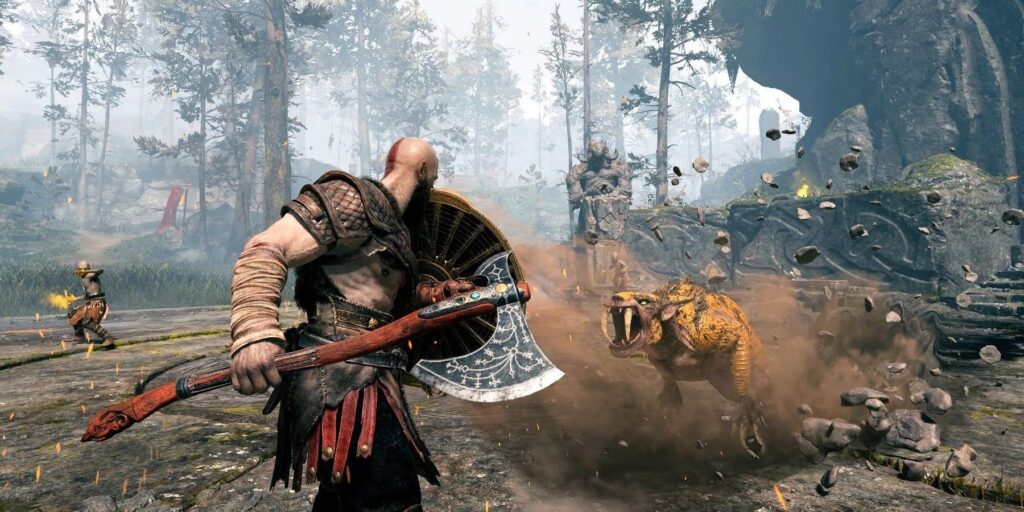 God Of War: Cómo obtener más llamas congeladas (actualizaciones de Leviathan Axe)