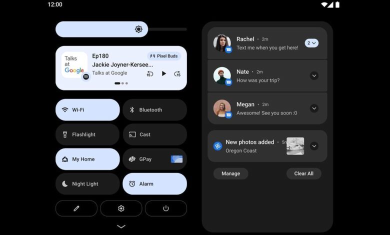 Google apuesta por los elementos plegables, presentando la versión beta para desarrolladores de Android 12L