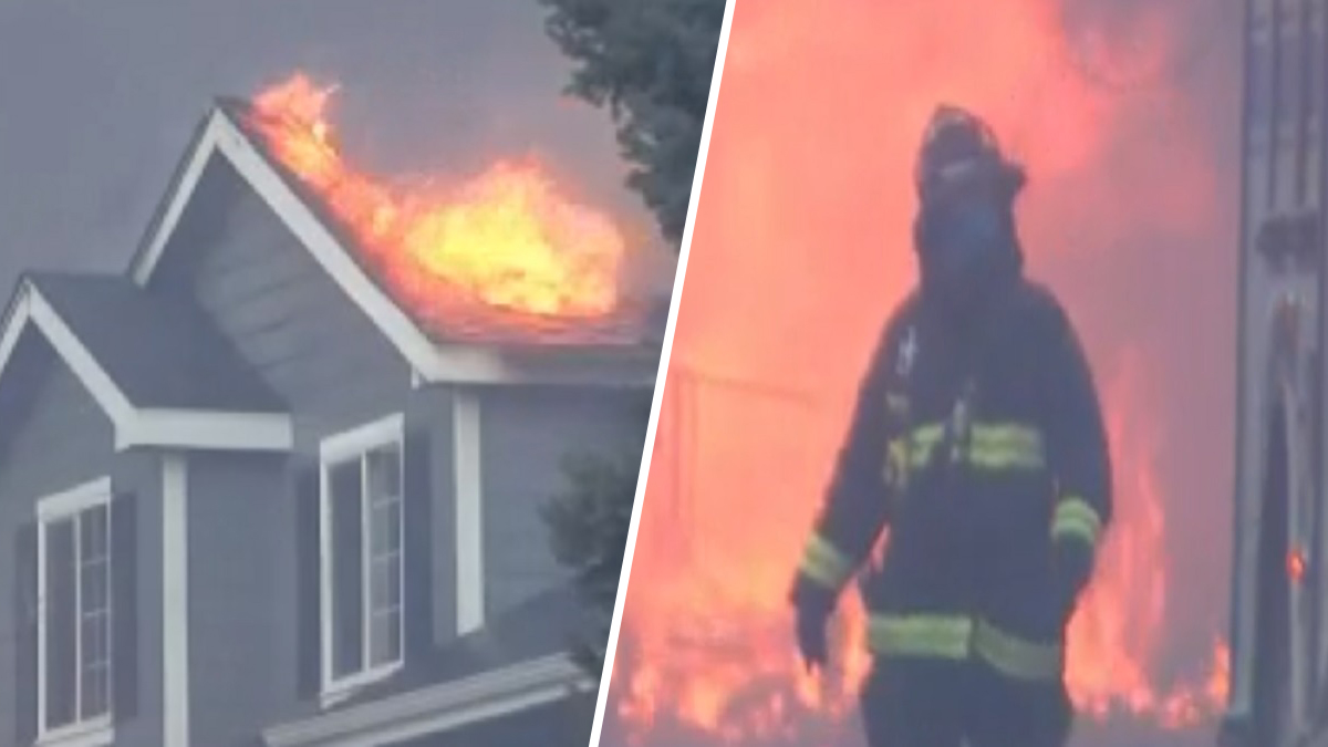 Incendios en Boulder obliga a la evacuación de miles de residentes y quema cientos de viviendas