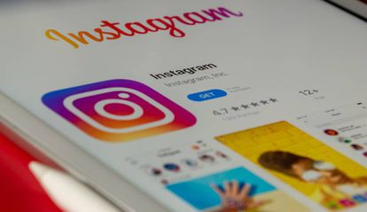 La aplicación de la red social Instagram, en la pantalla de un teléfono móvil.